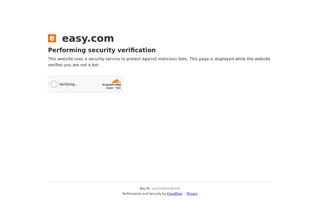 Screenshot of easy.com