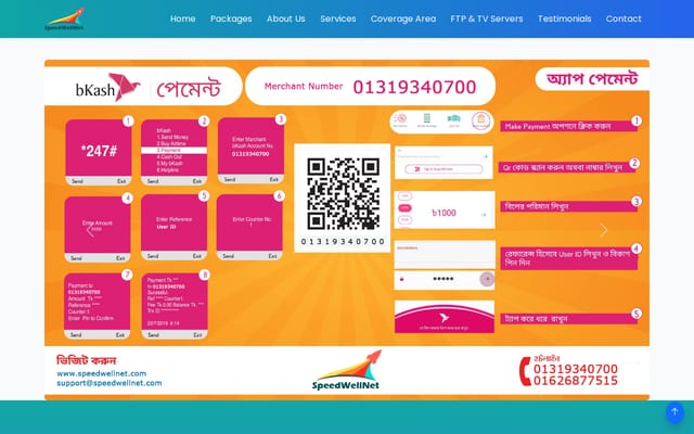 Screenshot of speedwellnet.com