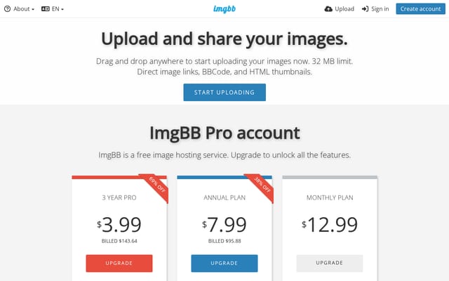 Screenshot of ibb.co