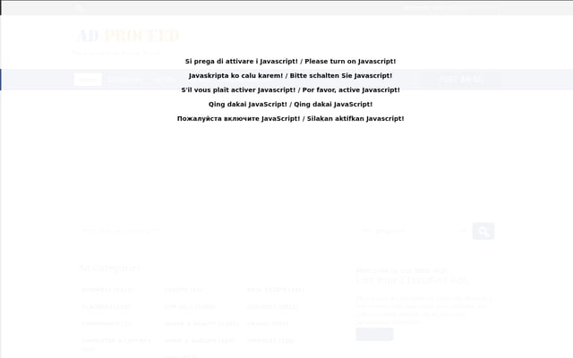 Screenshot of adproceed.com