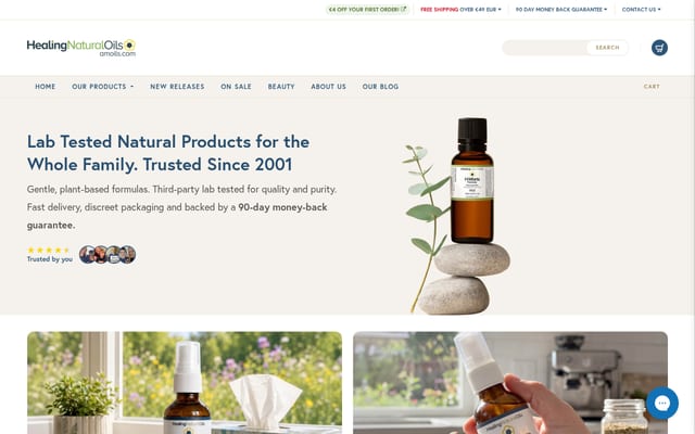 Screenshot of amoils.com