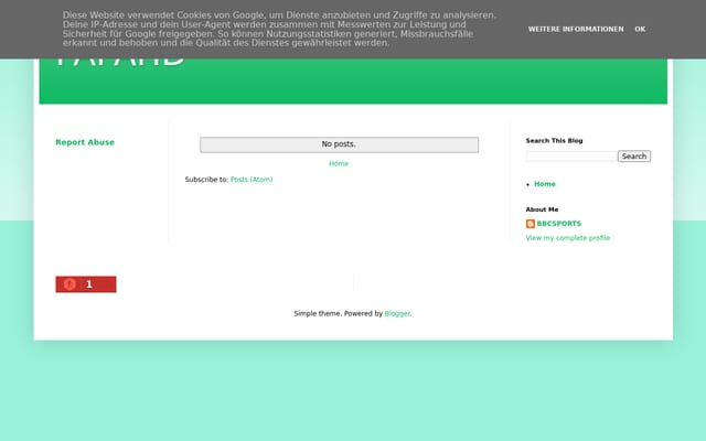 Screenshot of papahdlive.blogspot.com