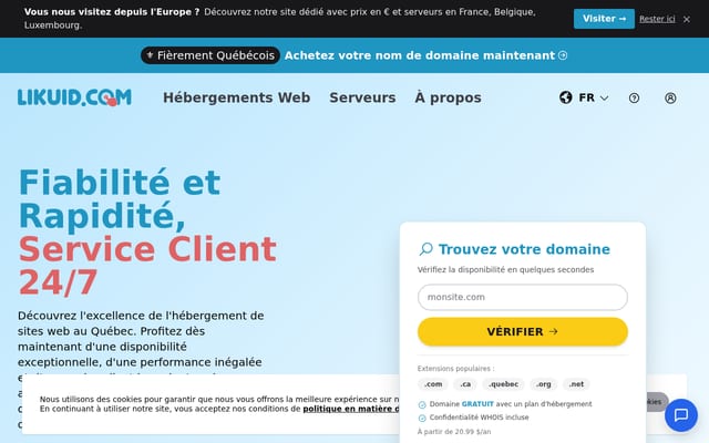 Screenshot of likuid.com