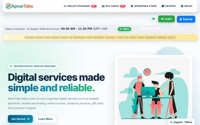 Screenshot of apnartaka.com
