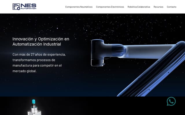 Screenshot of nesmx.com