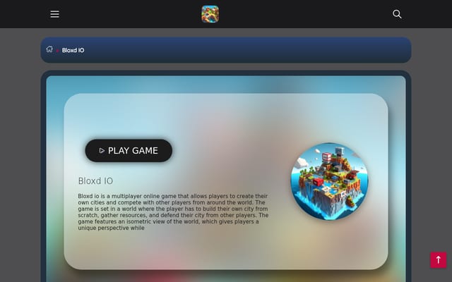 Screenshot of bloxdio.io
