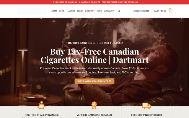 Screenshot of dartmart.co