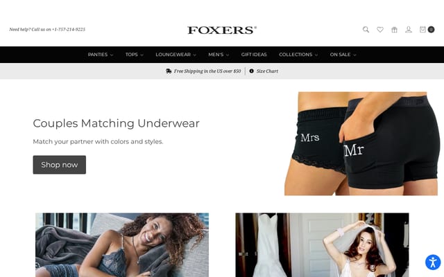 Screenshot of foxers.com