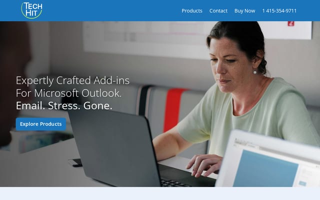 Screenshot of techhit.com