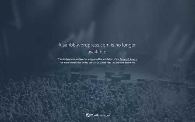 Screenshot of kisahbb.wordpress.com