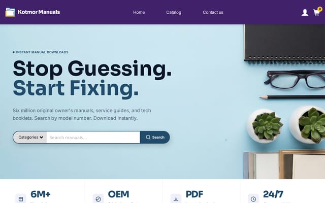 Screenshot of kotmor.com