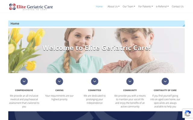 Screenshot of elitegc.com.au