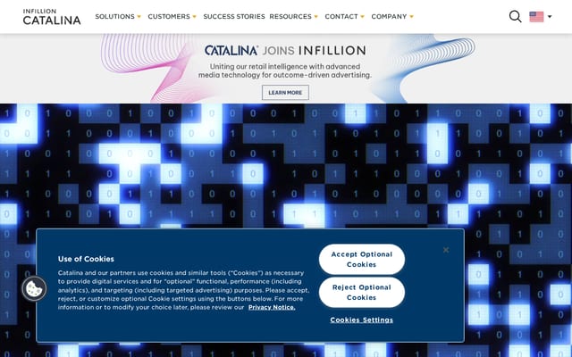 Screenshot of catalina.com