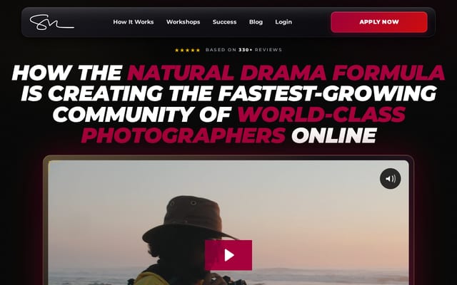 Screenshot of photoserge.com