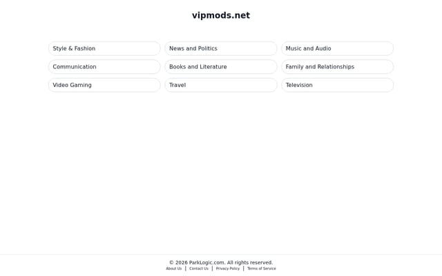 Screenshot of vipmods.net