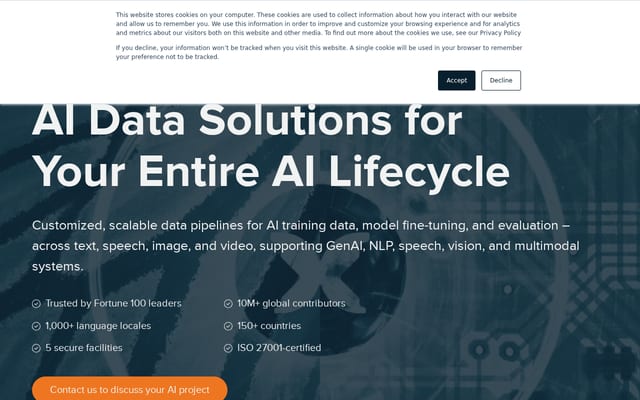 Screenshot of lxt.ai