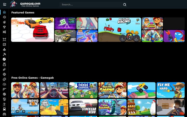 Screenshot of gamegab.com