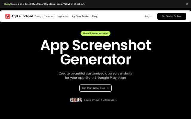 Screenshot of theapplaunchpad.com