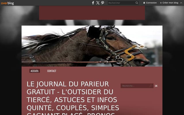 Screenshot of coupsurplacedujour.over-blog.com