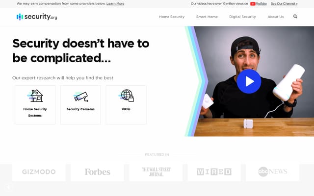 Screenshot of security.org