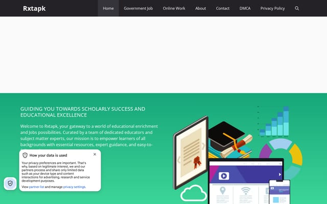 Screenshot of rxtapk.com