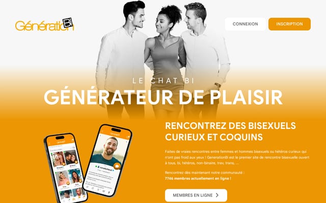 Screenshot of generationbi.fr