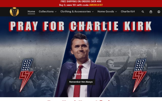 Screenshot of trumpvancesign.com
