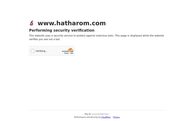 Screenshot of hatharom.com
