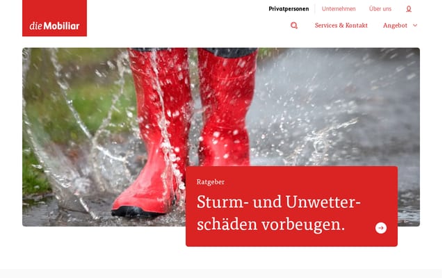 Screenshot of mobi.ch