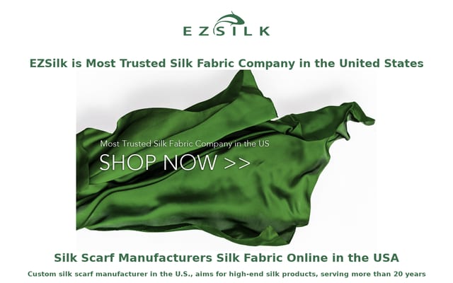 Screenshot of ezsilk.com