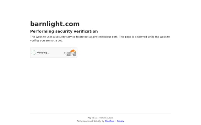 Screenshot of barnlight.com