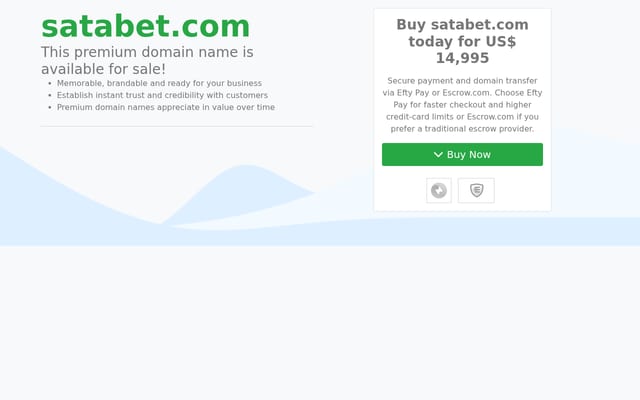 Screenshot of satabet.com
