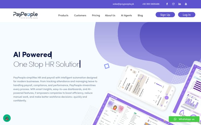Screenshot of paypeople.pk