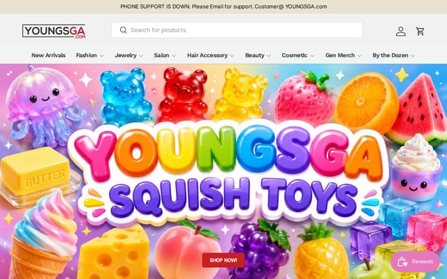 Screenshot of youngsga.com
