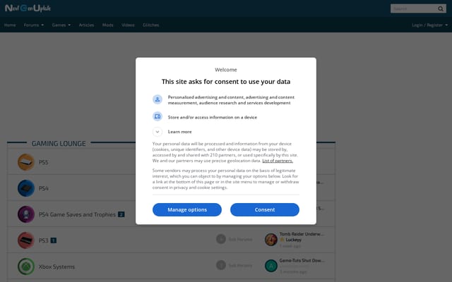 Screenshot of nextgenupdate.com