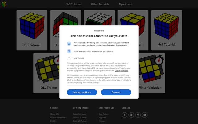 Screenshot of jperm.net