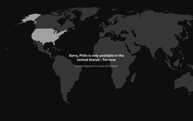 Screenshot of philo.com