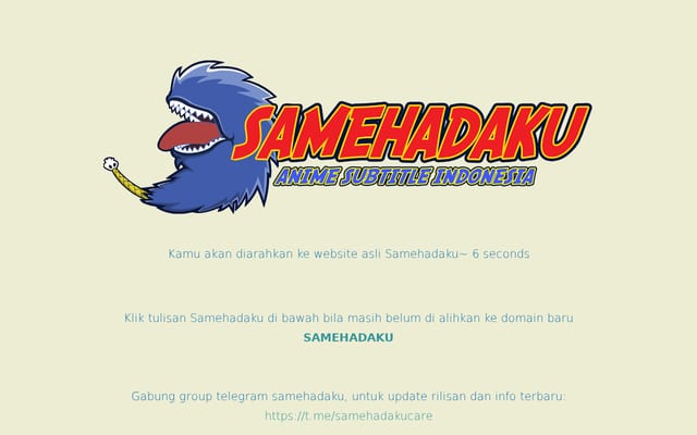 Screenshot of samehadaku.care