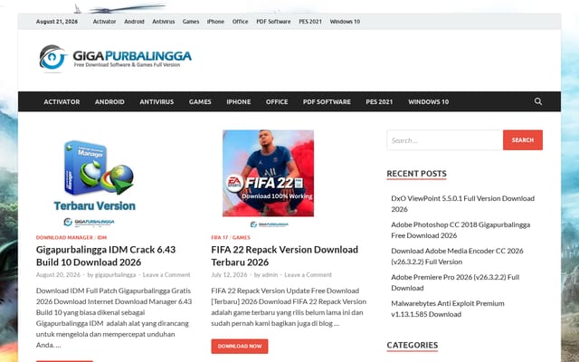 Screenshot of gigapurbalingga.cc