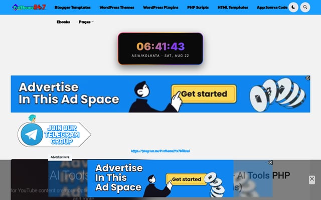 Screenshot of protheme24x7.eu.org