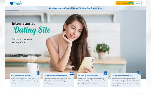 Screenshot of victoriyaclub.com