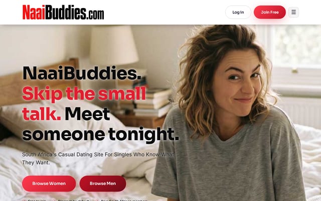 Screenshot of naaibuddies.com