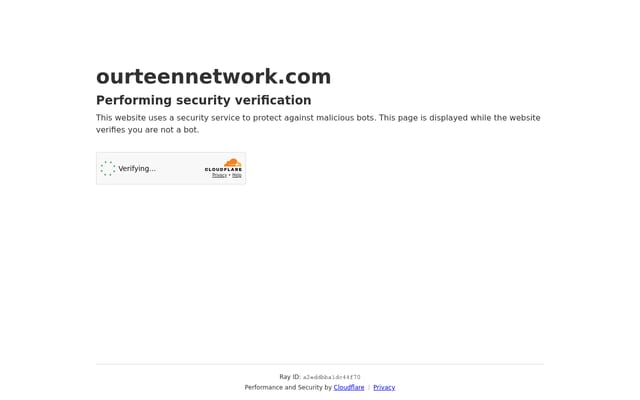 Screenshot of ourteennetwork.com