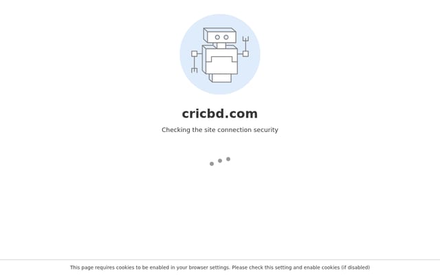 Screenshot of cricbd.com