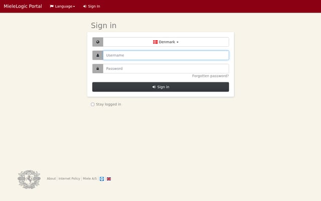 Screenshot of mielelogic.com
