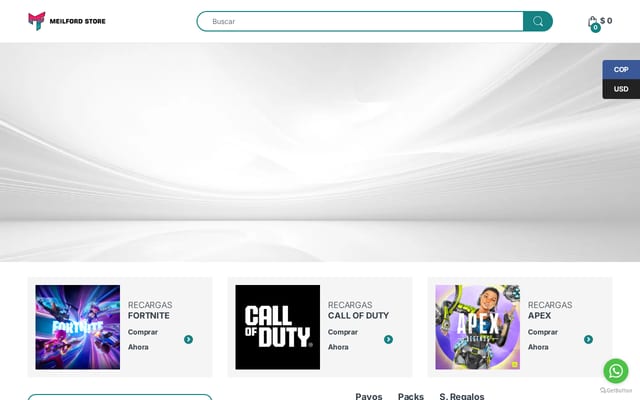 Screenshot of meilford.com