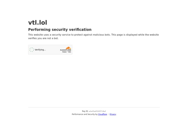 Screenshot of vtl.lol