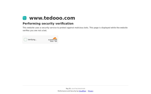 Screenshot of tedooo.com