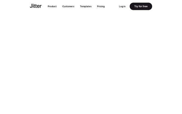 Screenshot of jitter.video