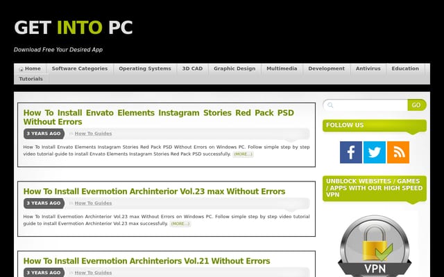 Screenshot of beginners-tutorials.info